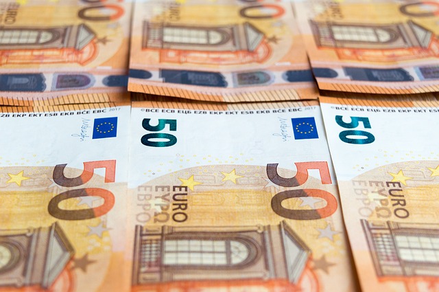 eurobankovky – padesátky